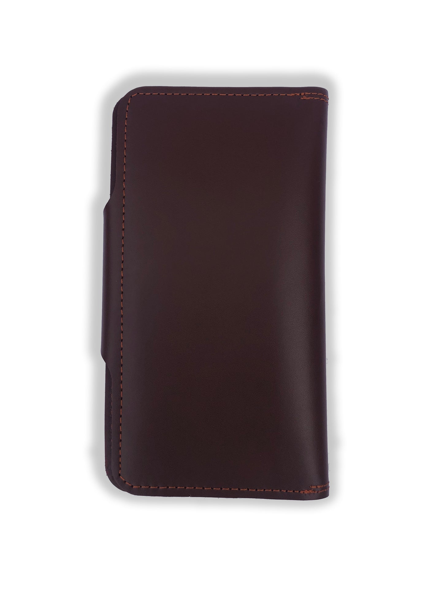 Brown Long Leather Wallet